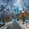 Falinaptár képes lemeznaptár 300x300mm, New York Realsystem 2027.