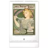 Falinaptár képes  330×460mm Alphonse Mucha  Realsystem 2027.