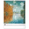 Falinaptár képes  480×560mm Claude Monet  Realsystem 2027.