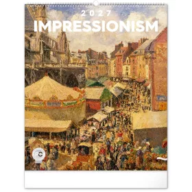  Falinaptár képes  480×560mm Impressionism  Realsystem 2027.