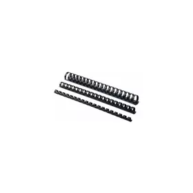   Spirál, műanyag, 16mm, 101-120lap, 100 db/doboz, Fellowes® fekete