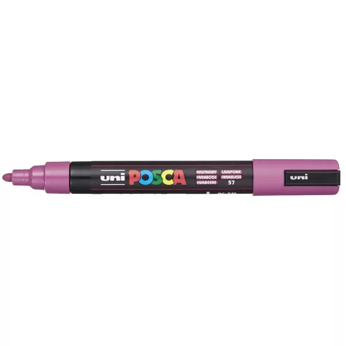 Dekormarker 1,8-2,5mm, Uni Posca PC-5M málna