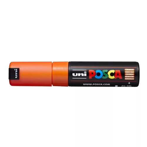 Dekormarker 4,5-5,5mm, Uni Posca PC-7M narancs