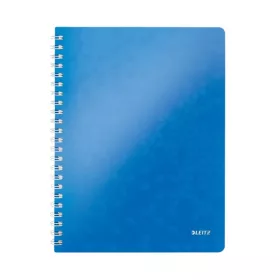 Spirálfüzet A4 vonalas Wow 4637 Leitz kék