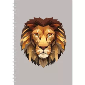   Határidőnapló InSpiral A5 heti, fehér lapokkal Lion Dayliner 2027.