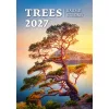 Falinaptár képes 315 x 450 mm, fehér lapokkal Trees Dayliner 2027.