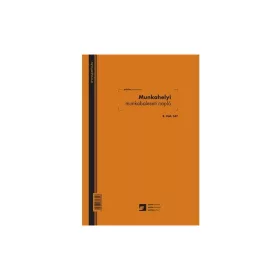   Munkahelyi munkabaleseti napló 24 lapos füzet A/4 álló B.VALL.347