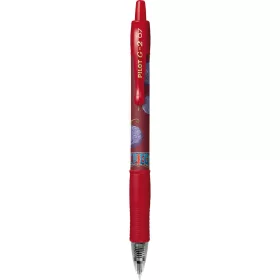   Zseléstoll 0,7mm, nyomógombos Pilot G-2 One Piece, írásszín piros