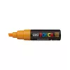 Dekormarker 8mm, Uni Posca PC-8K ragyogó sárga