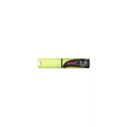Krétamarker folyékony 8mm, Uni-Posca PWE-8K fluor sárga