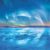 Falinaptár képes lemeznaptár 300x300mm, Aurora Borealis Realsystem 2027.