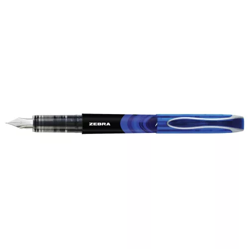 Töltőtoll 0,6 mm, Zebra Fountain pen, kék
