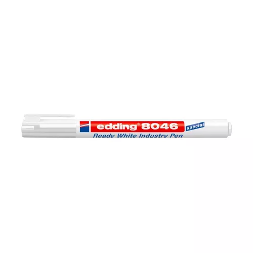 Alkoholos marker 1-3mm, kerek 8046 Edding fehér