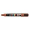 Dekormarker 1,8-2,5mm, Uni Posca PC-5M gesztenyebarna