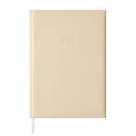   Határidőnapló agenda Standard B/5, napi fehér lapokkal drapp Bluering® 2027.