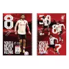 Füzet spirál A4, 70lapos, kockás 10 db/csomag Liverpool