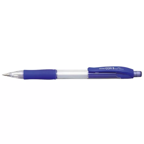 Nyomósirón 0,5mm, kék test, Penac SA1701-03 CCH-3