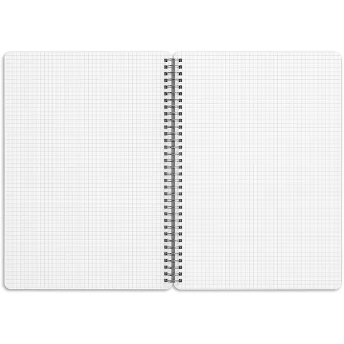Jegyzetfüzet ikerspirálos Animalium – Primates, négyzethálós, 14,8x21cm A5, Presco
