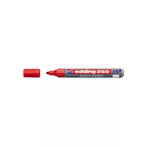 Táblamarker 1,5-3mm, kerek Edding 250 piros