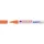 Lakkmarker 2-4mm, kerek Edding 750 narancs