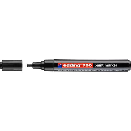 Lakkmarker 2-3mm, kerek Edding 790 fekete