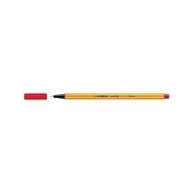 Rostirón, tűfilc 0,4mm, STABILO Point 88 piros