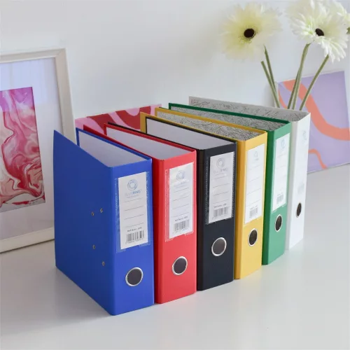 Iratrendező A5, 7,5cm, álló Bluering®, fekete