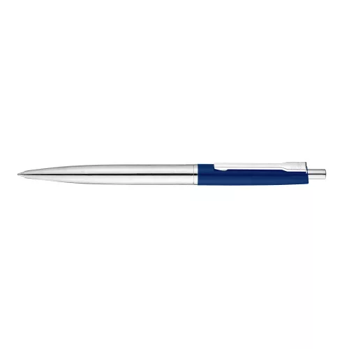 Golyóstoll 0,8mm, nyomógombos Ico X-Pen, írásszín kék
