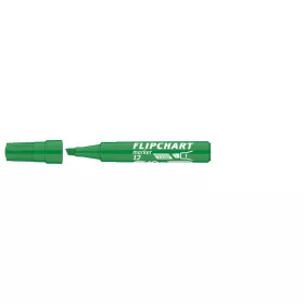 Flipchart marker vízbázisú 1-4mm, vágott Artip 12 zöld