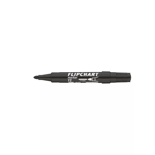 Flipchart marker vízbázisú 3mm, kerek Artip 11 fekete