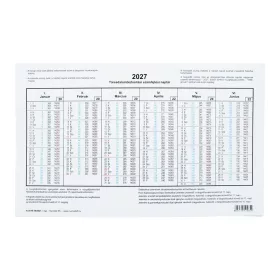 TB számfejtési naptár A.3516-38/2027