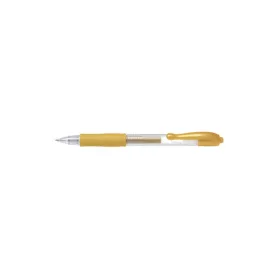 Zseléstoll 0,7mm, nyomógombos Pilot G-2, írásszín arany