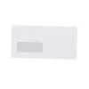 Boríték LC6/5 enyvezett bélésnyomott bal ablakos 35x90mm 114x229mm B20A20 külső záródású Bluering® fehér