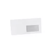 Boríték LA4 enyvezett bélésnyomott jobb ablakos 45x90mm 110 × 220mm J28A20 Bluering® fehér