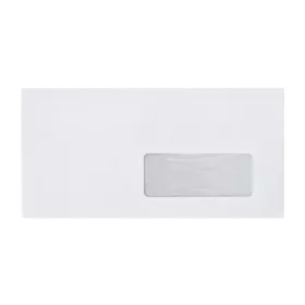   Boríték LA4 szilikonos bélésnyomott jobb ablakos 35x90mm 110x220mm J28A20 Bluering® fehér