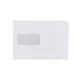 Boríték LC/5 öntapadó bélésnyomott bal ablakos 45x90 162×229mm B20A60 Bluering® fehér