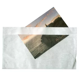   Dokufix csomagkísérő tasak öntapadó LA4, szilikon záródású 240x110mm, 1000 db/doboz,