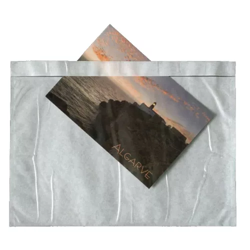 Dokufix csomagkísérő tasak öntapadó LC/5 szilikon záródású 225x165mm, 1000 db/doboz,