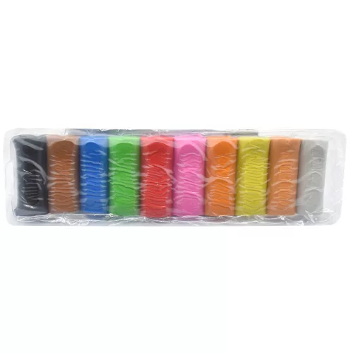 Gyurma színes, 210g. Bluering® 10 különböző szín,
