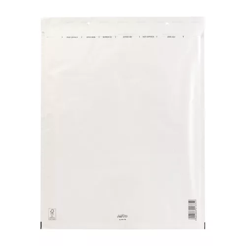 Légpárnás tasak 20/K szilikon külső méret 370x480mm, belső méret 350x470mm, Bluering® fehér