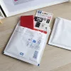 Légpárnás tasak CD szilikon külső méret 200x175mm, belső méret 180x165mm, Bluering® fehér