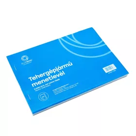   Tehergépjármű menetlevél A5, 100 lapos D.GEPJ.21/5 Bluering®