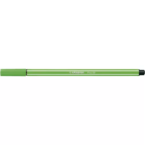 Rostirón, filctoll 1mm, M STABILO Pen 68 világoszöld