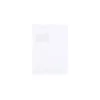 Boríték TC/4 szilikonos bélésnyomott bal ablak 50x100 ablak bal oldalról 20mm felülről 52mm Bluering® fehér