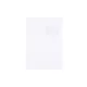 Boríték TC/4 szilikonos bélésnyomott jobb ablak 50x100mm ablak jobb oldalról 20mm felülről 52mm Bluering® fehér