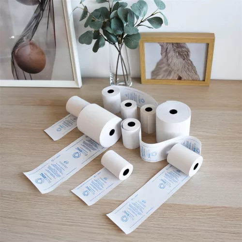 Hőpapír 57 mm széles, 42fm hosszú, cséve 12mm, 10 tekercs/csomag, ( 57/60 ) BPA mentes Bluering®