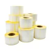 Etikett címke thermo, 30x44mm, tekercses, 1000 címke/tekercs fehér