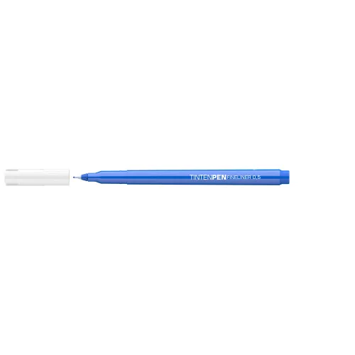 Rostirón, tűfilc vízbázisú, 0,5mm, kerek test, Tinten Pen Ico kék