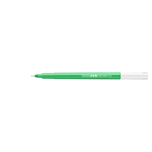 Rostirón, tűfilc vízbázisú, 0,5mm, kerek test, Tinten Pen Ico zöld