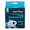 Portwest FFP2 szelepes Dolomit összehajtható lapos maszk (3 db)